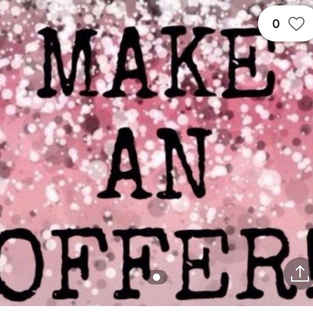 Willing to discount, make an OFFER